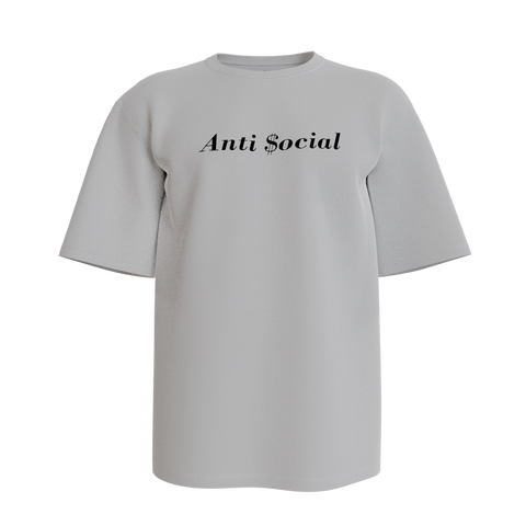 T-shirt Anti $ocial