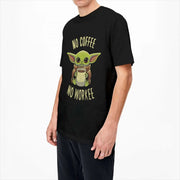 Yoda T-Shirt for Men O Neck Cotton